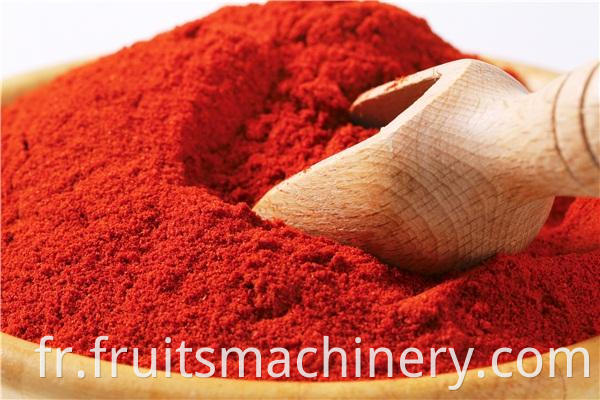 Dry chilli leaf herb spice powder production line with grinding mixing plant